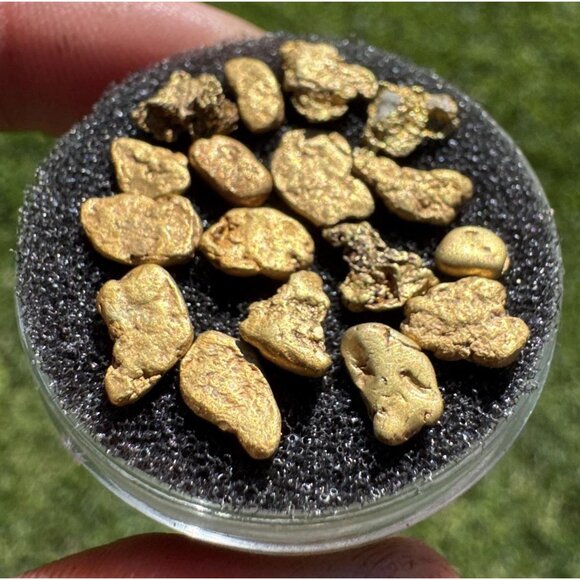 California Gold Nuggets Lot 5.45 grams - Picture 2 of 6